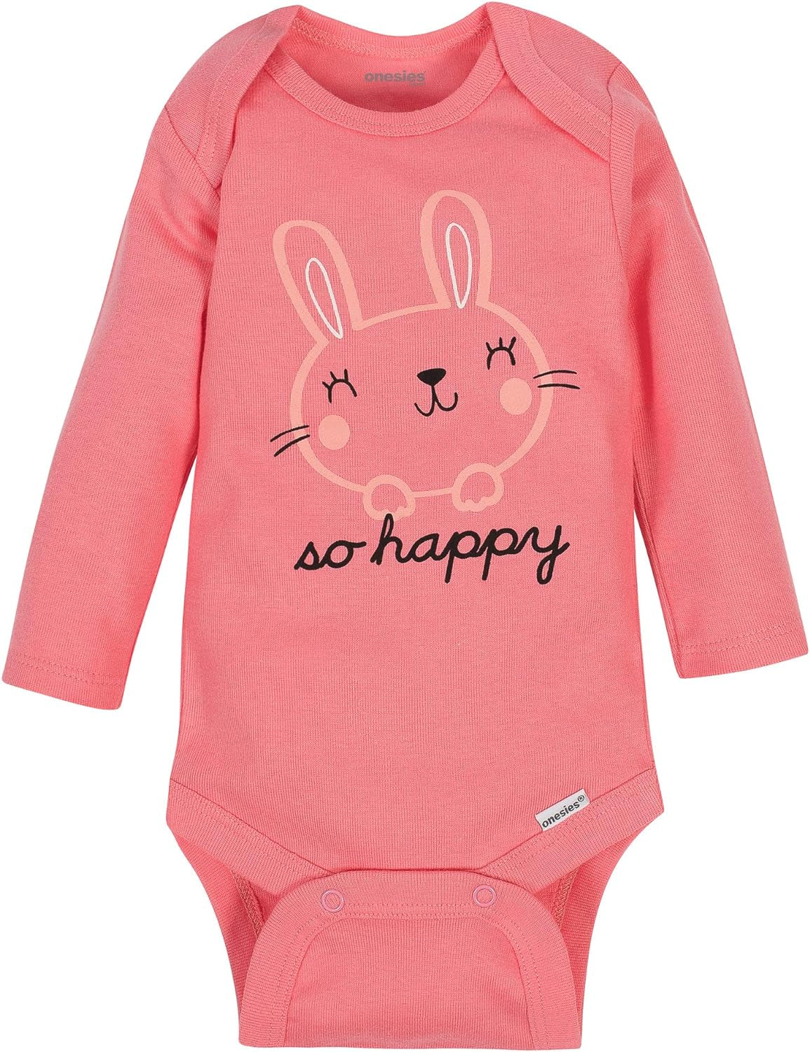 Brand Baby-Girls 6-Pack Long Sleeve Bodysuits