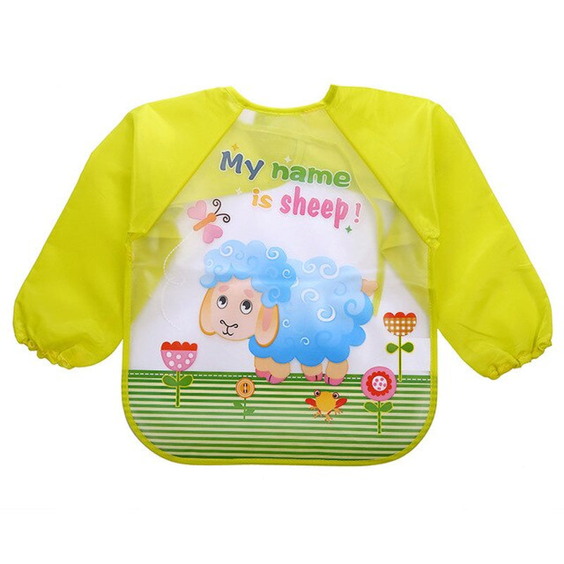 Feeding Baby Bibs Waterproof Bandana Cute Full Sleeved Bibs for Baby Girl Bib Saliva Boy Burp Cloths Newborn Slabbetjes Things